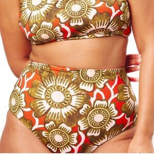 NWT Mara Hoffman Lydia Bikini Poppy Multi 3X